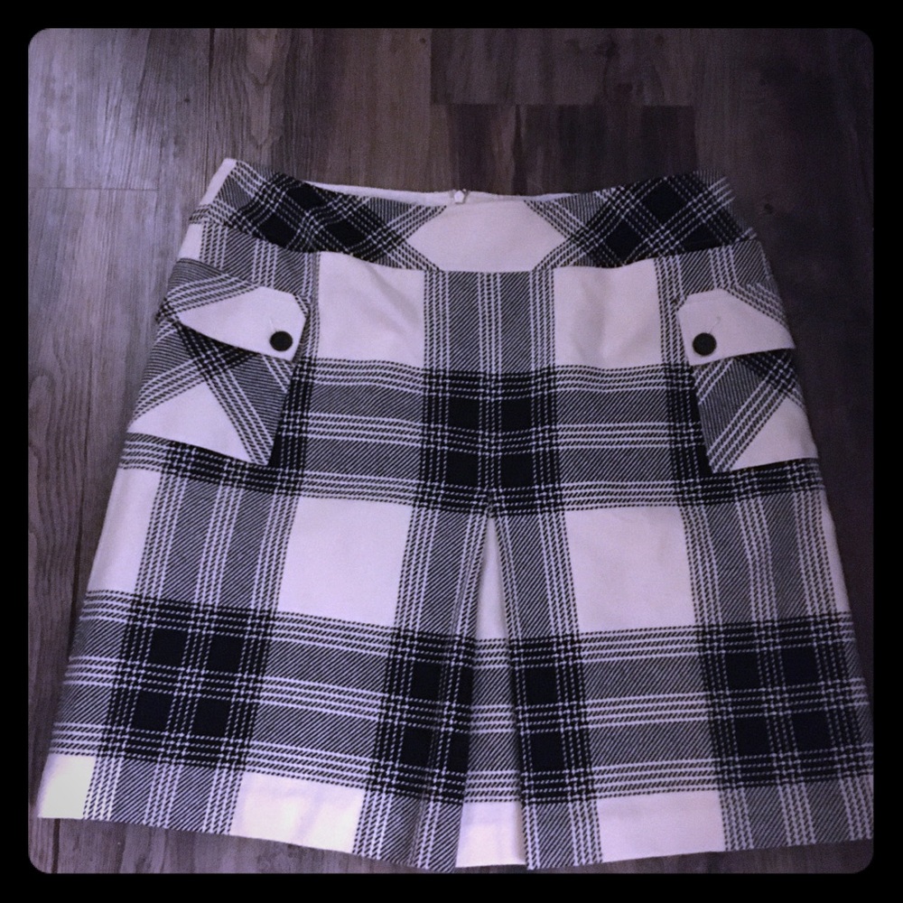 Black and White Skirt